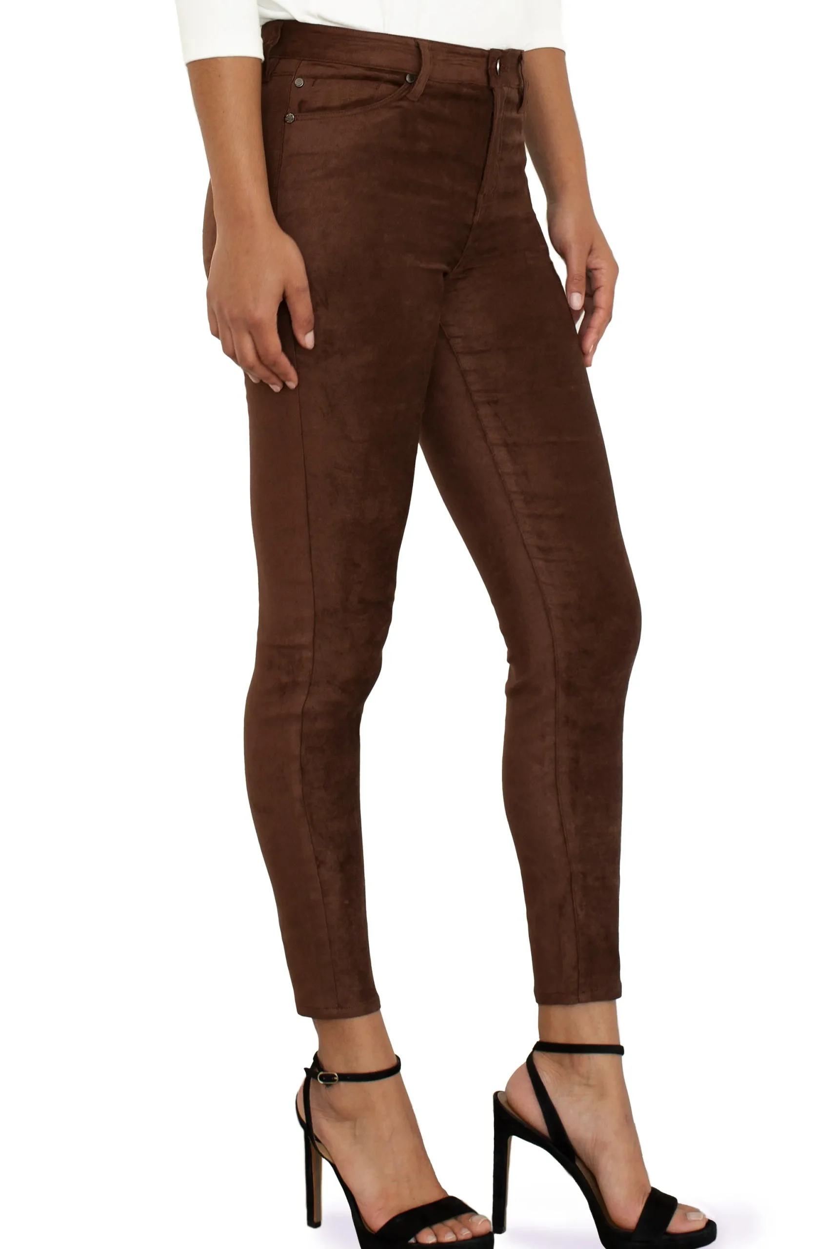 Skinny|Jeans-Liverpool Los Angeles ABBY ANKLE SKINNY Brownstone