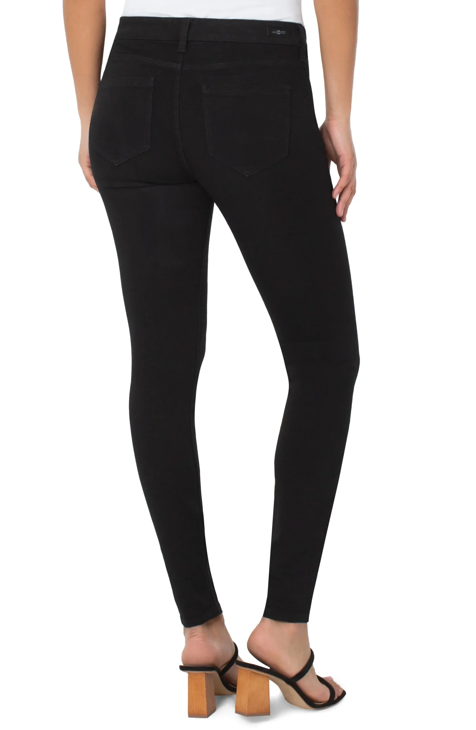 Skinny|Jeans-Liverpool Los Angeles ABBY SKINNY SILKY SOFT ECO Blackrinse