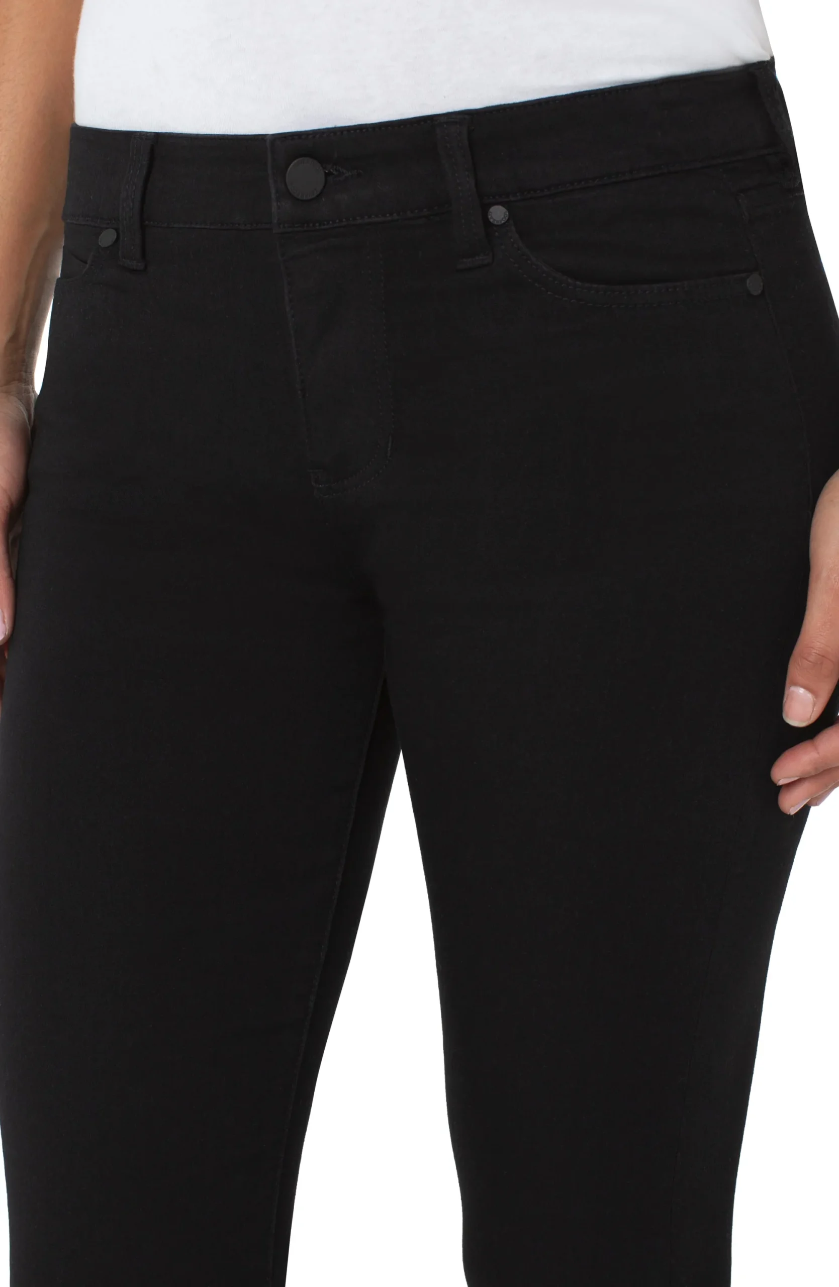 Skinny|Jeans-Liverpool Los Angeles ABBY SKINNY SILKY SOFT ECO Blackrinse