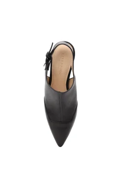Mules-Liverpool Los Angeles BARSTOW SLING BACK MULE Black