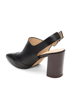 Mules-Liverpool Los Angeles BARSTOW SLING BACK MULE Black