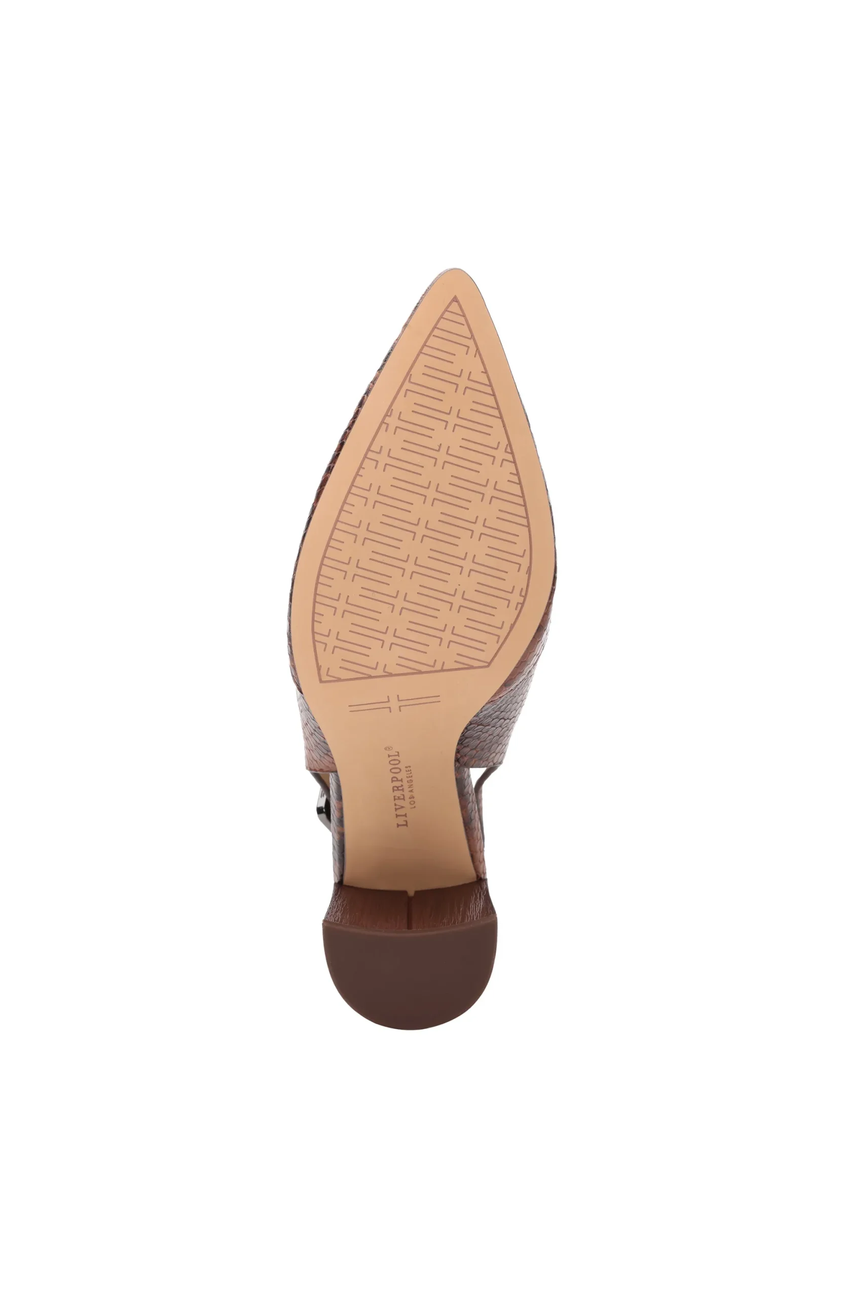 Mules-Liverpool Los Angeles BARSTOW SLING BACK MULE Deephoney