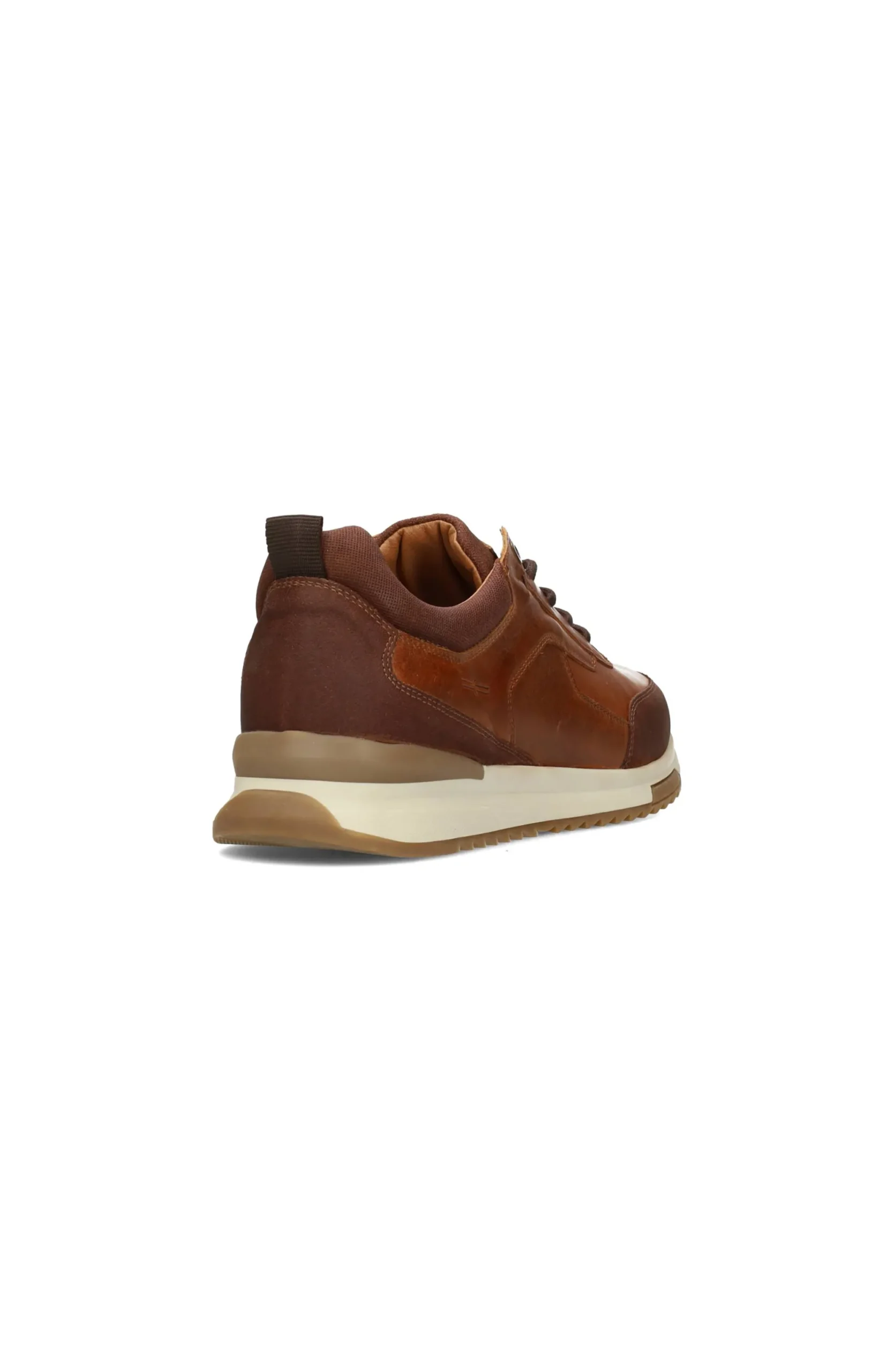 Sneakers-Liverpool Los Angeles BENNET LEATHER TEXTURED SNEAKER Cognac