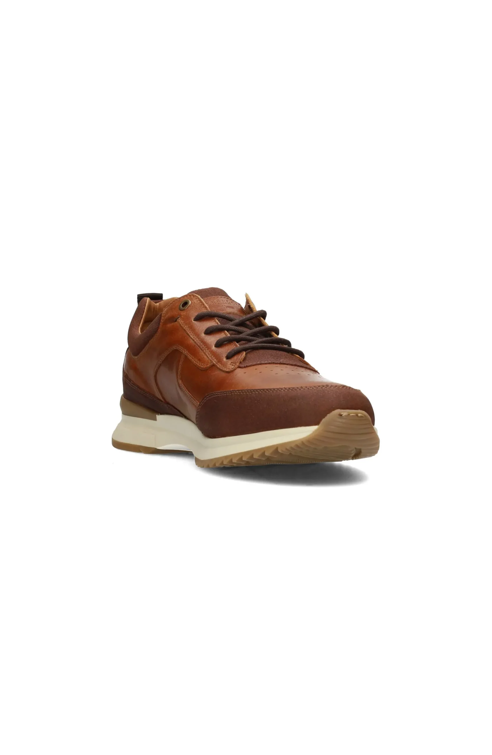 Sneakers-Liverpool Los Angeles BENNET LEATHER TEXTURED SNEAKER Cognac