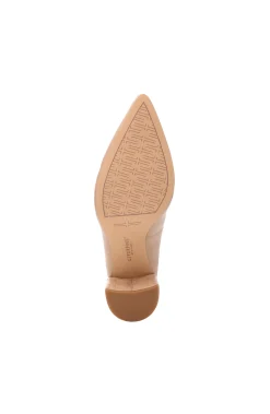Heels-Liverpool Los Angeles BOULEVARD ICON BLOCK PUMP Nude