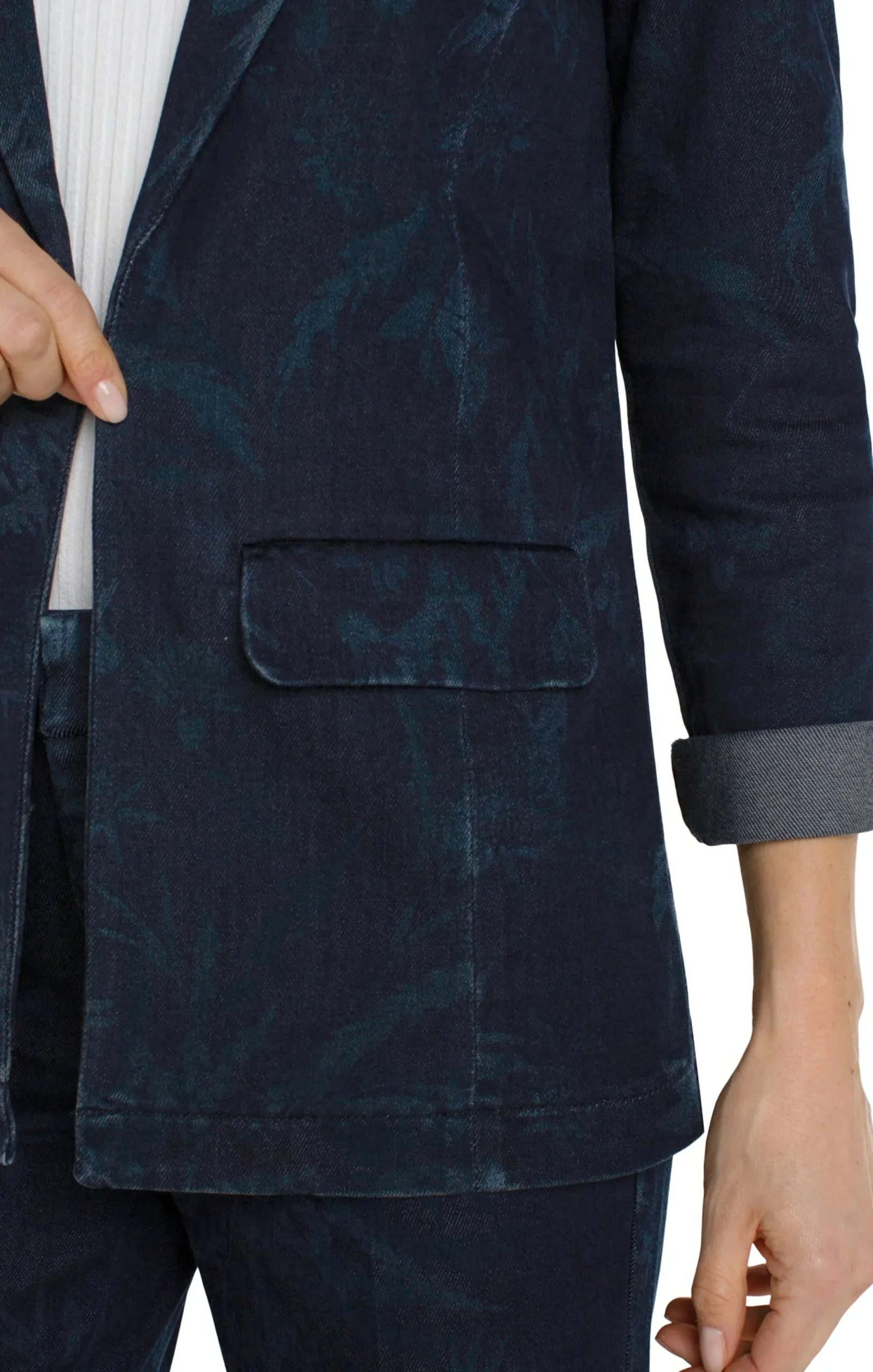 Jackets-Liverpool Los Angeles BOYFRIEND BLAZER Shadowfloral