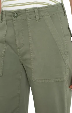 Pants|Wide-Leg-Liverpool Los Angeles CARGO WIDE LEG CROP Martiniolive