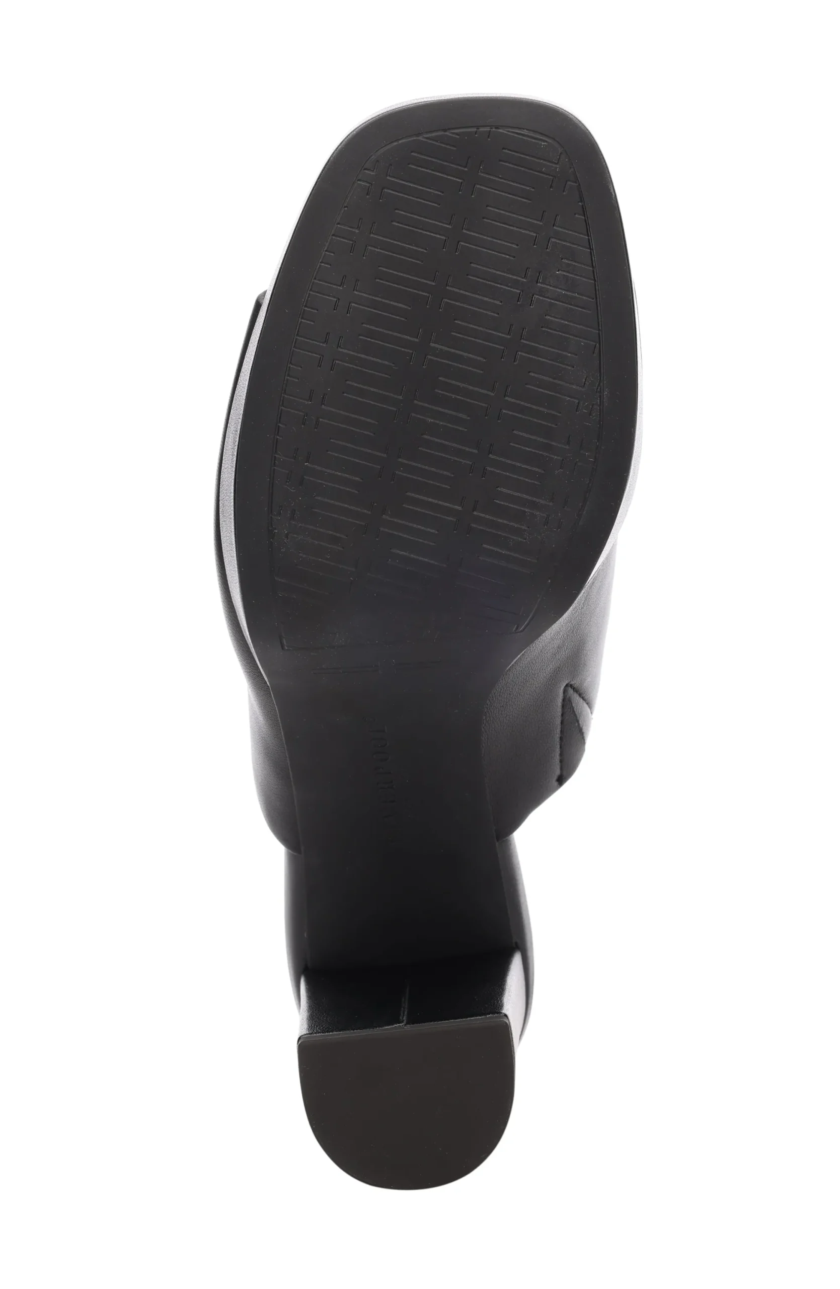 Mules-Liverpool Los Angeles CARSON HIGH BLOCK HEEL MULE Black