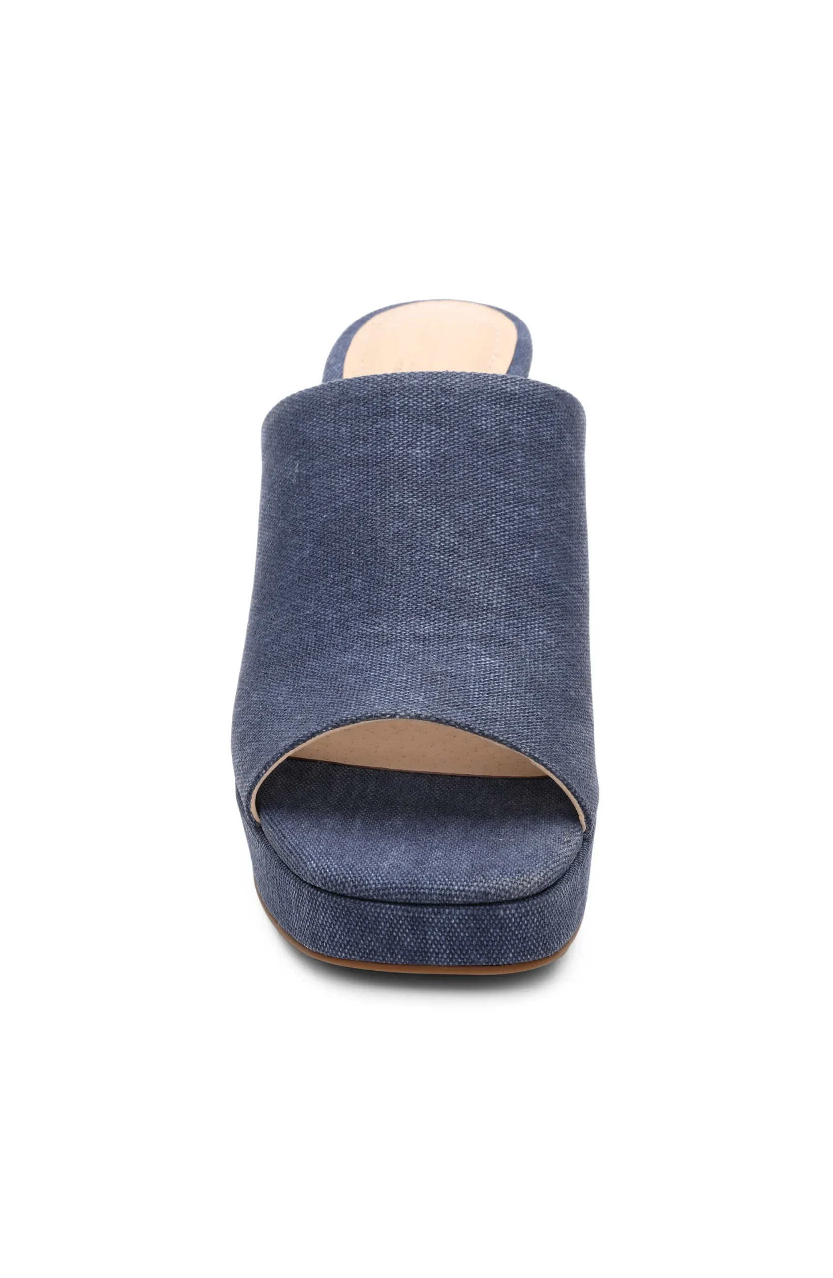 Mules-Liverpool Los Angeles CARSON HIGH BLOCK HEEL MULE Indigo