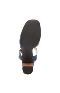 Heels-Liverpool Los Angeles CELEBRITY ANKLE STRAP HEEL Indigo