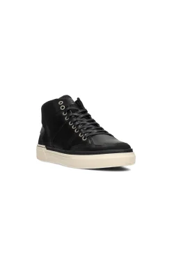 Sneakers-Liverpool Los Angeles CITATION LEATHER HIGH TOP SNEAKER Black