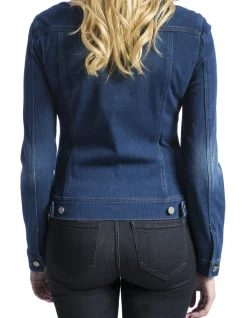 Jackets|Jackets-Liverpool Los Angeles CLASSIC JEAN JACKET Admiralblue