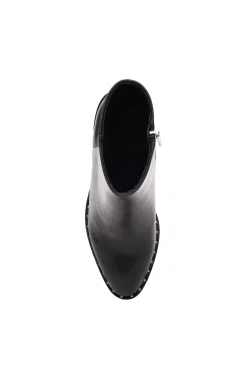 Boots-Liverpool Los Angeles COSTA ROUND TOE ANKLE BOOT Black