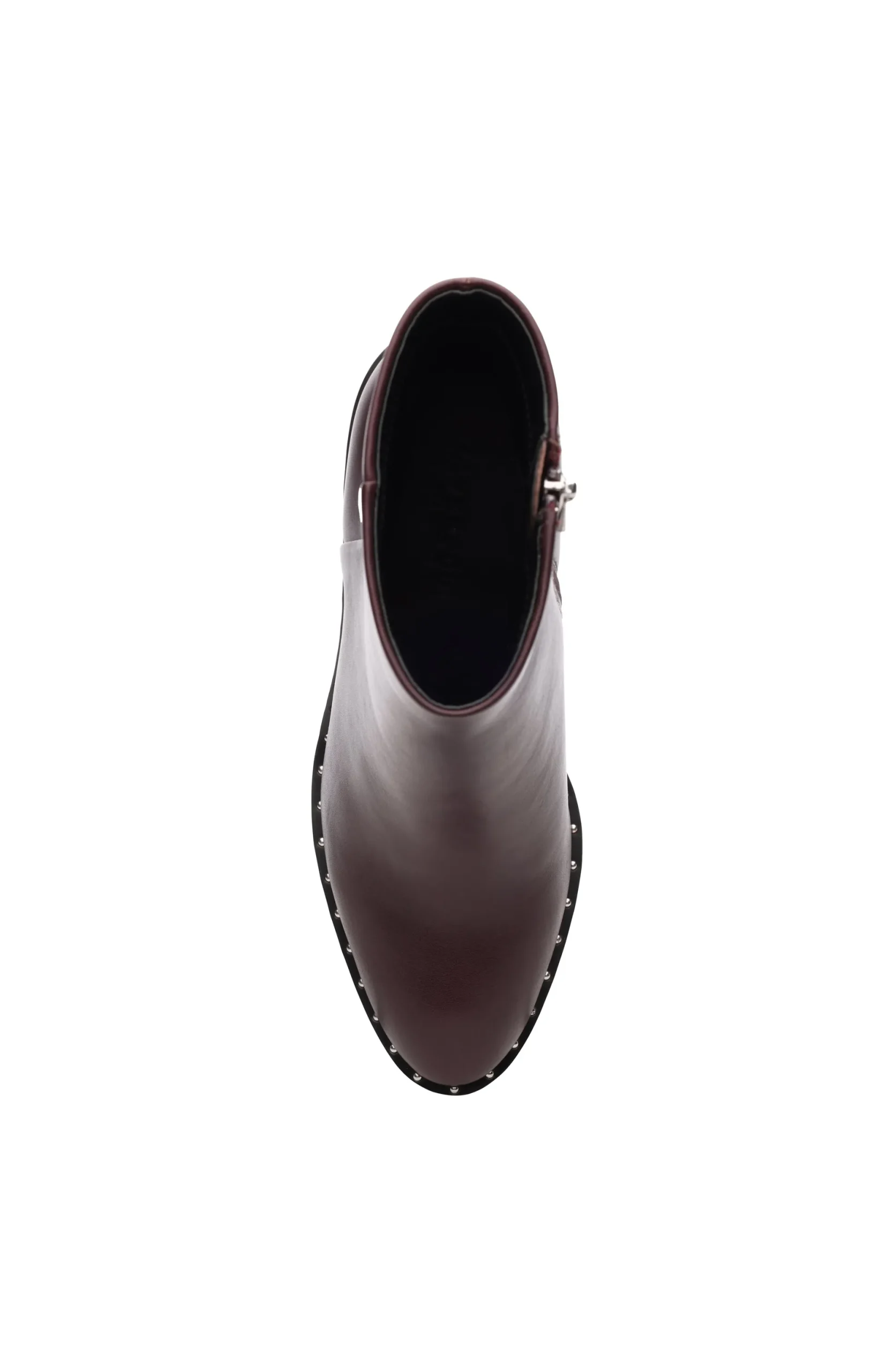 Boots-Liverpool Los Angeles COSTA ROUND TOE ANKLE BOOT Blackberry