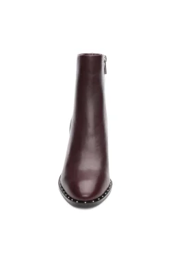 Boots-Liverpool Los Angeles COSTA ROUND TOE ANKLE BOOT Blackberry
