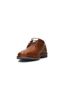 Oxfords-Liverpool Los Angeles DESK BURNISHED LEATHER OXFORD SHOE Cognac