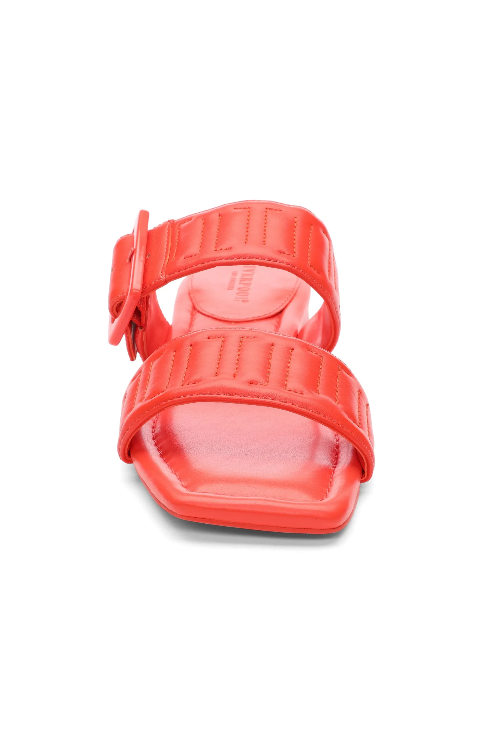 Sandals-Liverpool Los Angeles DOWNTOWN LOGO STITCH SANDAL Coral