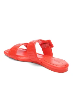 Sandals-Liverpool Los Angeles DOWNTOWN LOGO STITCH SANDAL Coral