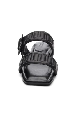 Sandals-Liverpool Los Angeles DOWNTOWN LOGO STITCH SANDAL Black