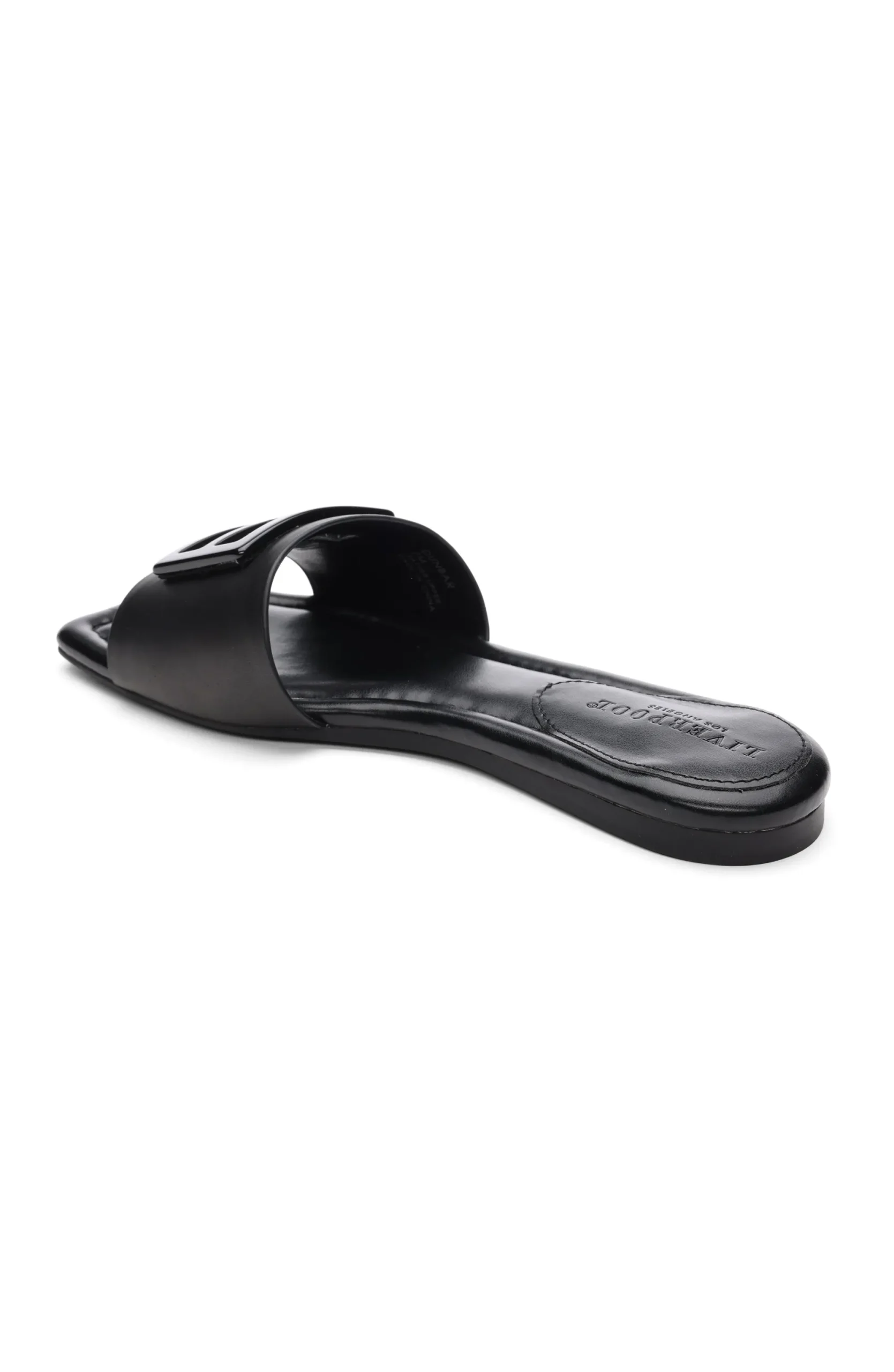 Sandals-Liverpool Los Angeles DUNBAR LOGO MEDALLION SANDALS Black