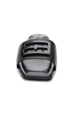 Sandals-Liverpool Los Angeles DUNBAR LOGO MEDALLION SANDALS Black