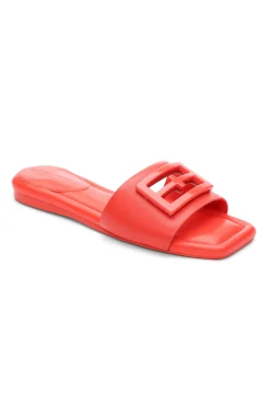 Sandals-Liverpool Los Angeles DUNBAR LOGO MEDALLION SANDALS Coralblaze