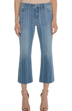Jeans|Bootcut & Flares-Liverpool Los Angeles ECO HANNAH CROP FLARE Bayardstripe