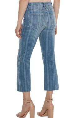 Jeans|Bootcut & Flares-Liverpool Los Angeles ECO HANNAH CROP FLARE Bayardstripe