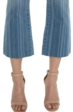 Jeans|Bootcut & Flares-Liverpool Los Angeles ECO HANNAH CROP FLARE Bayardstripe