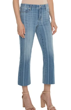 Jeans|Bootcut & Flares-Liverpool Los Angeles ECO HANNAH CROP FLARE Bayardstripe