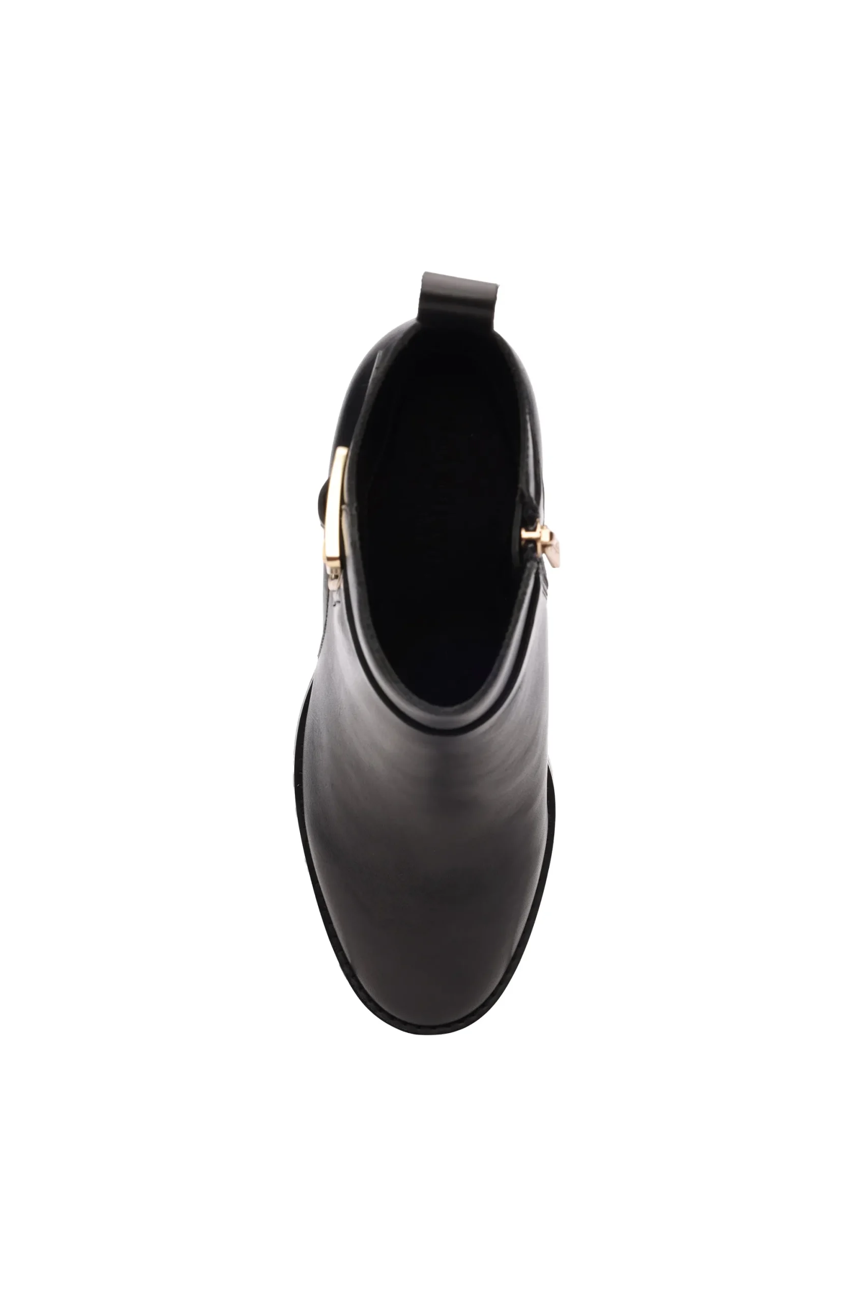 Boots-Liverpool Los Angeles ENCINO BOOTIE WITH ANKLE STRAP Black
