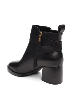 Boots-Liverpool Los Angeles ENCINO BOOTIE WITH ANKLE STRAP Black