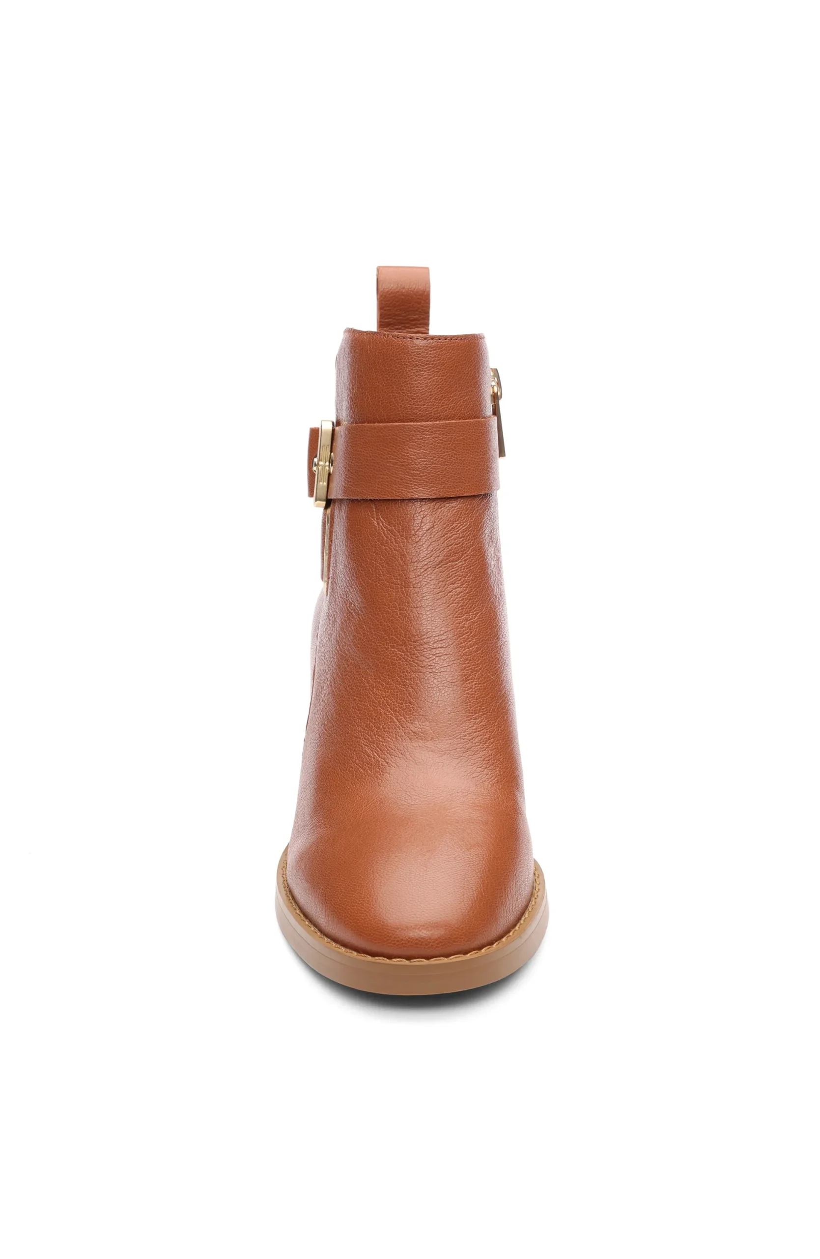 Boots-Liverpool Los Angeles ENCINO BOOTIE WITH ANKLE STRAP Pecan