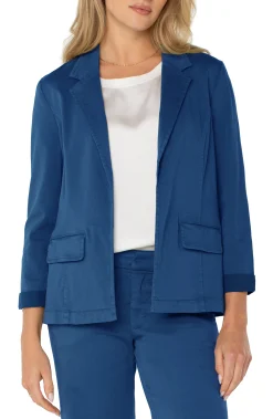 Jackets-Liverpool Los Angeles FITTED BLAZER Goddessblue