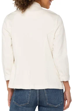 Jackets-Liverpool Los Angeles FITTED BLAZER Bone