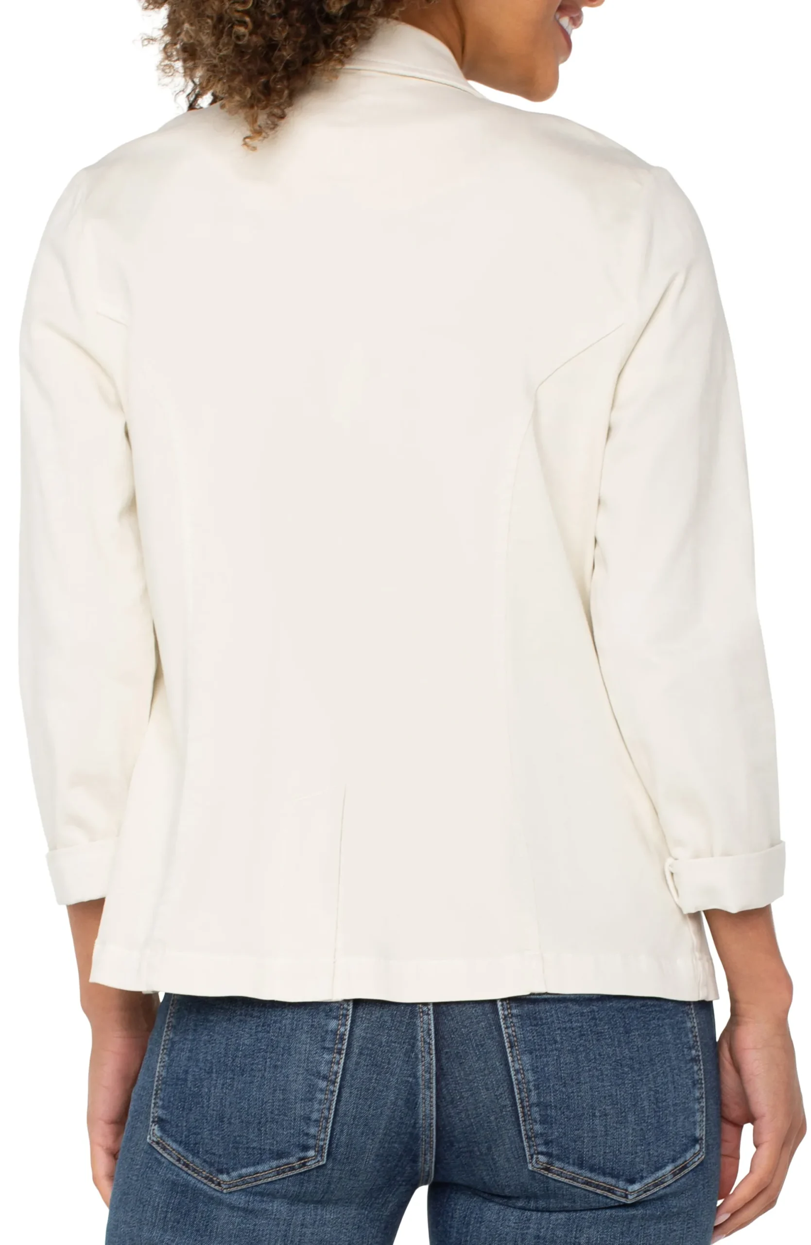 Jackets-Liverpool Los Angeles FITTED BLAZER Bone