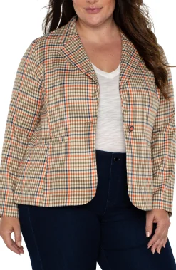 Jackets-Liverpool Los Angeles FITTED BLAZER Lavaflowmulti