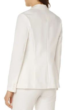 Jackets-Liverpool Los Angeles FITTED BLAZER SUPER STRETCH PONTE Vintagewhite