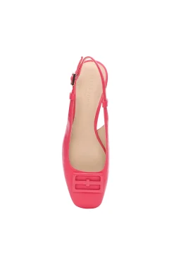 Flats-Liverpool Los Angeles GETTY SLINGBACK WITH LOGO MEDALLION Pinkpunch