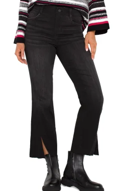 Jeans|Crops-Liverpool Los Angeles GIA GLIDER® CROP FLARE TWISTED SEAM Lostcreek