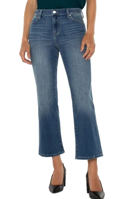 Jeans|Bootcut & Flares-Liverpool Los Angeles HANNAH CROP FLARE - ECO Foresthills