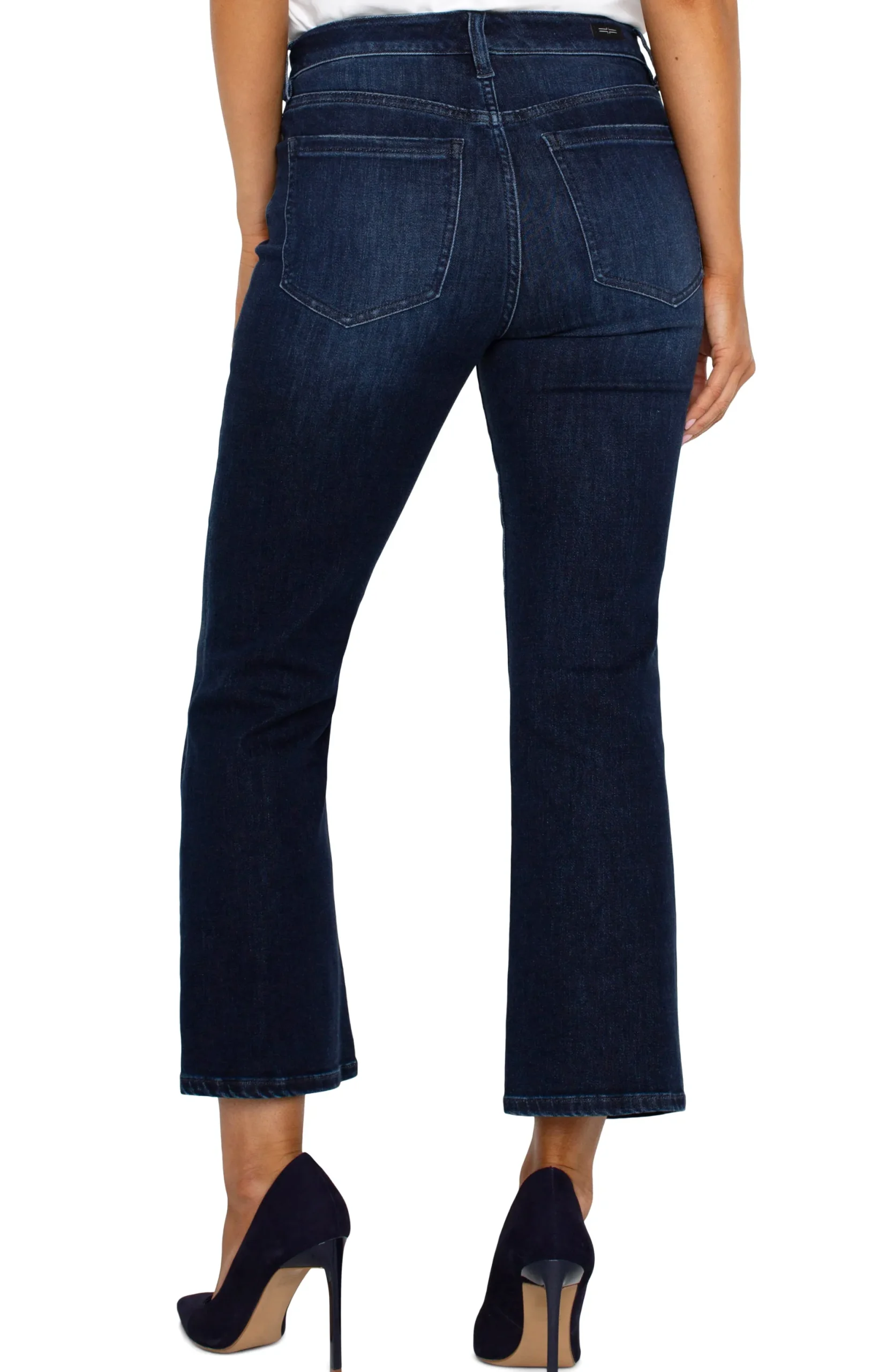 Jeans-Liverpool Los Angeles HANNAH CROP FLARE ECO Upland