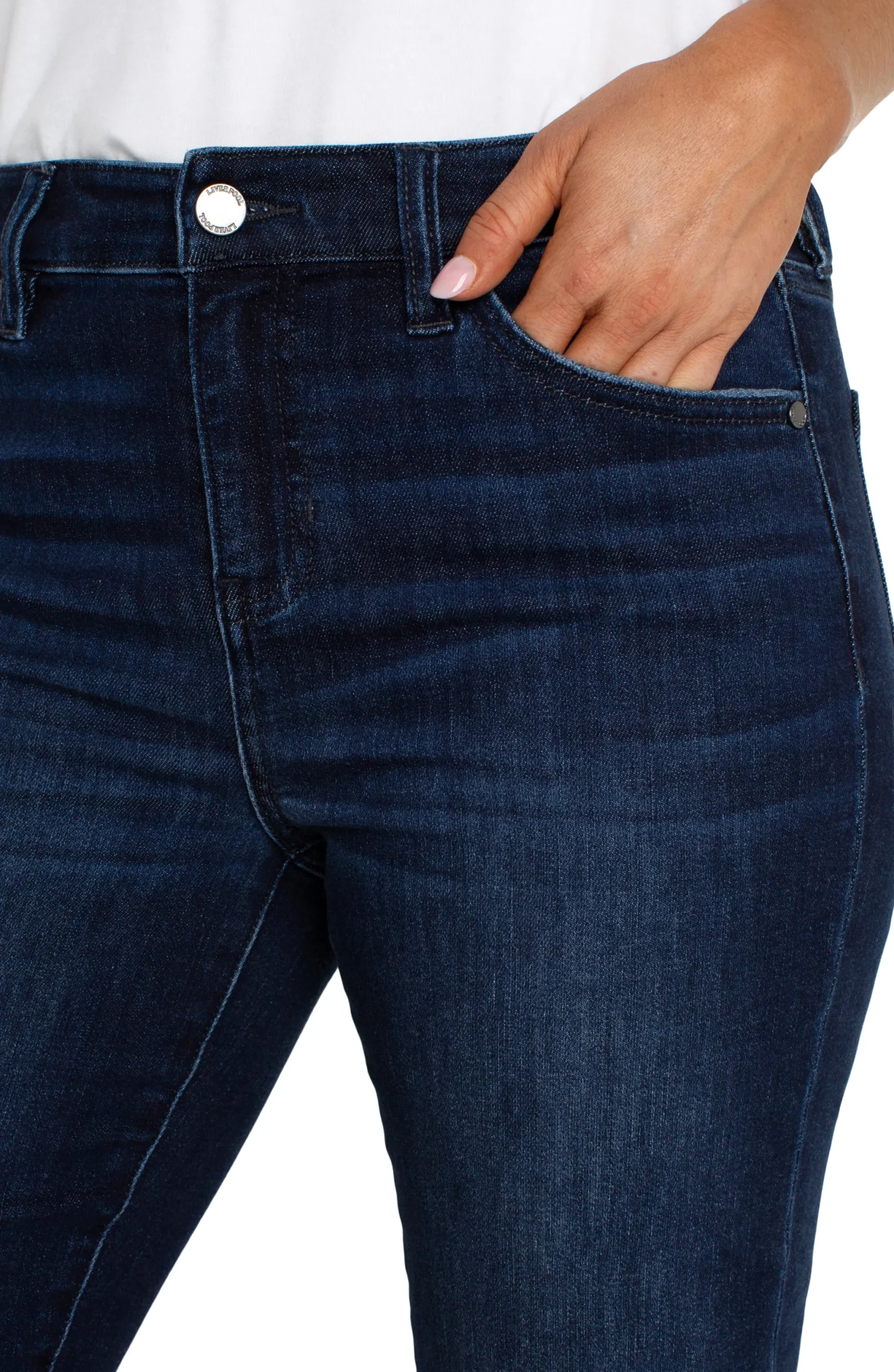 Jeans-Liverpool Los Angeles HANNAH CROP FLARE ECO Upland