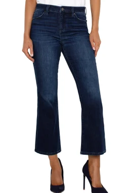 Jeans-Liverpool Los Angeles HANNAH CROP FLARE ECO Upland