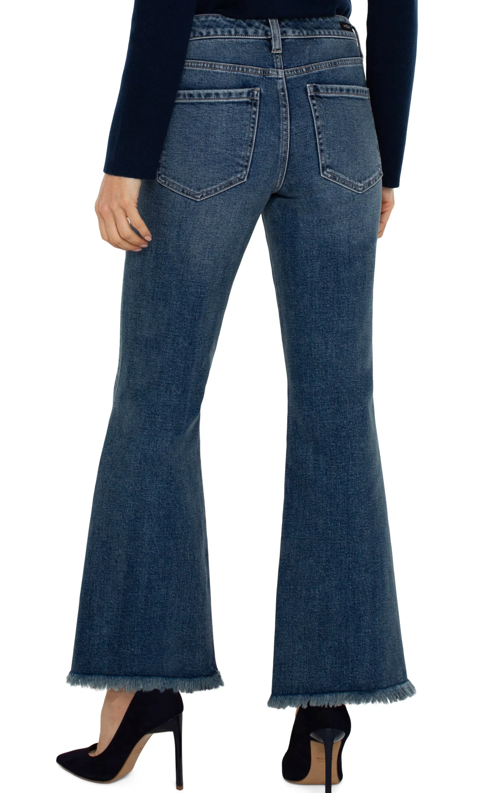 Jeans|Bootcut & Flares-Liverpool Los Angeles HANNAH FLARE WITH FRONT SEAMING Goodwell