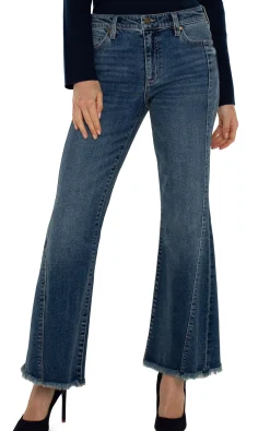 Jeans|Bootcut & Flares-Liverpool Los Angeles HANNAH FLARE WITH FRONT SEAMING Goodwell