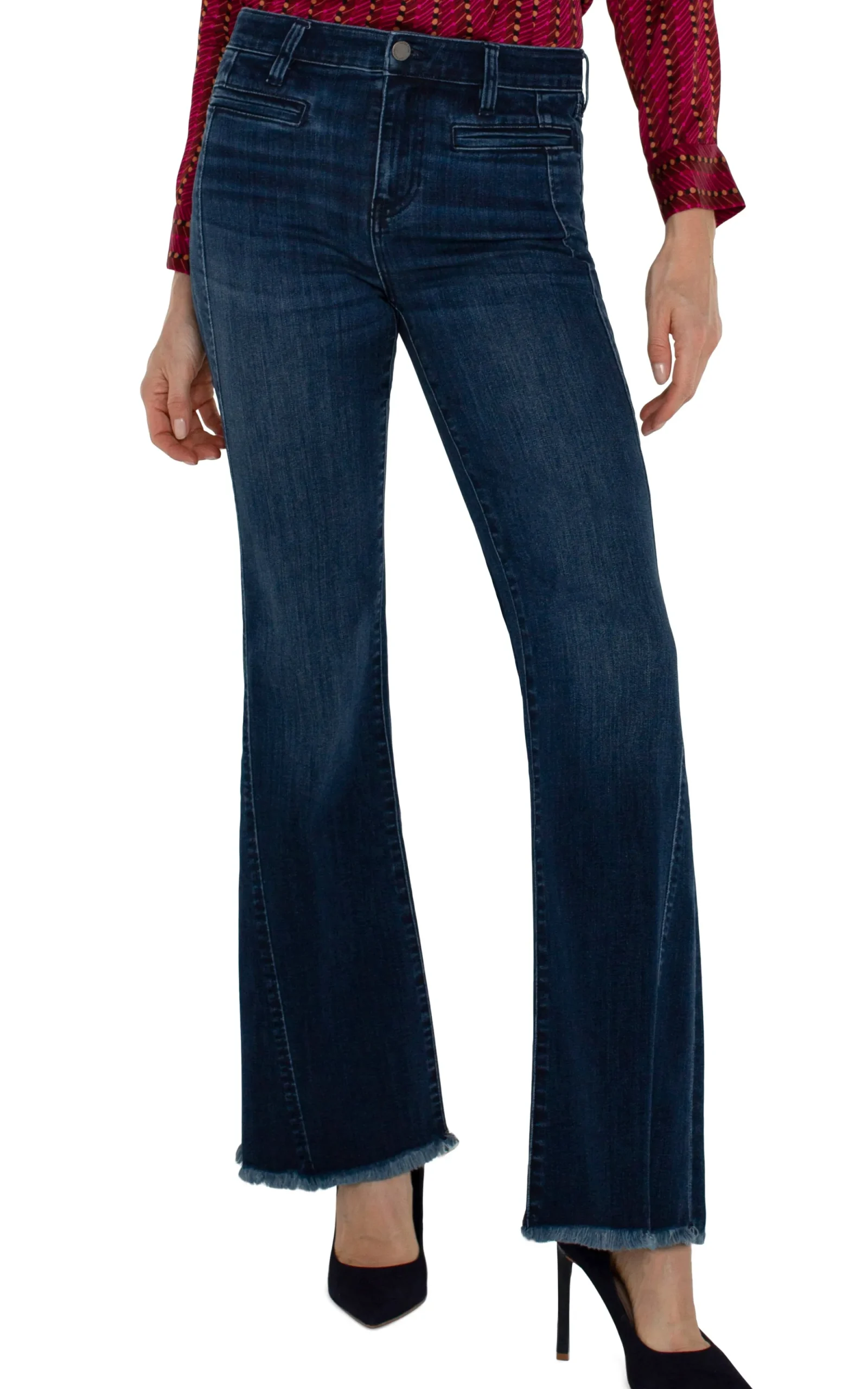 Jeans|Jeans-Liverpool Los Angeles HANNAH FLARE WITH WELT POCKETS Mountdora