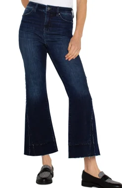 Jeans|Crops-Liverpool Los Angeles HANNAH HI-RISE CROP FLARE Upland