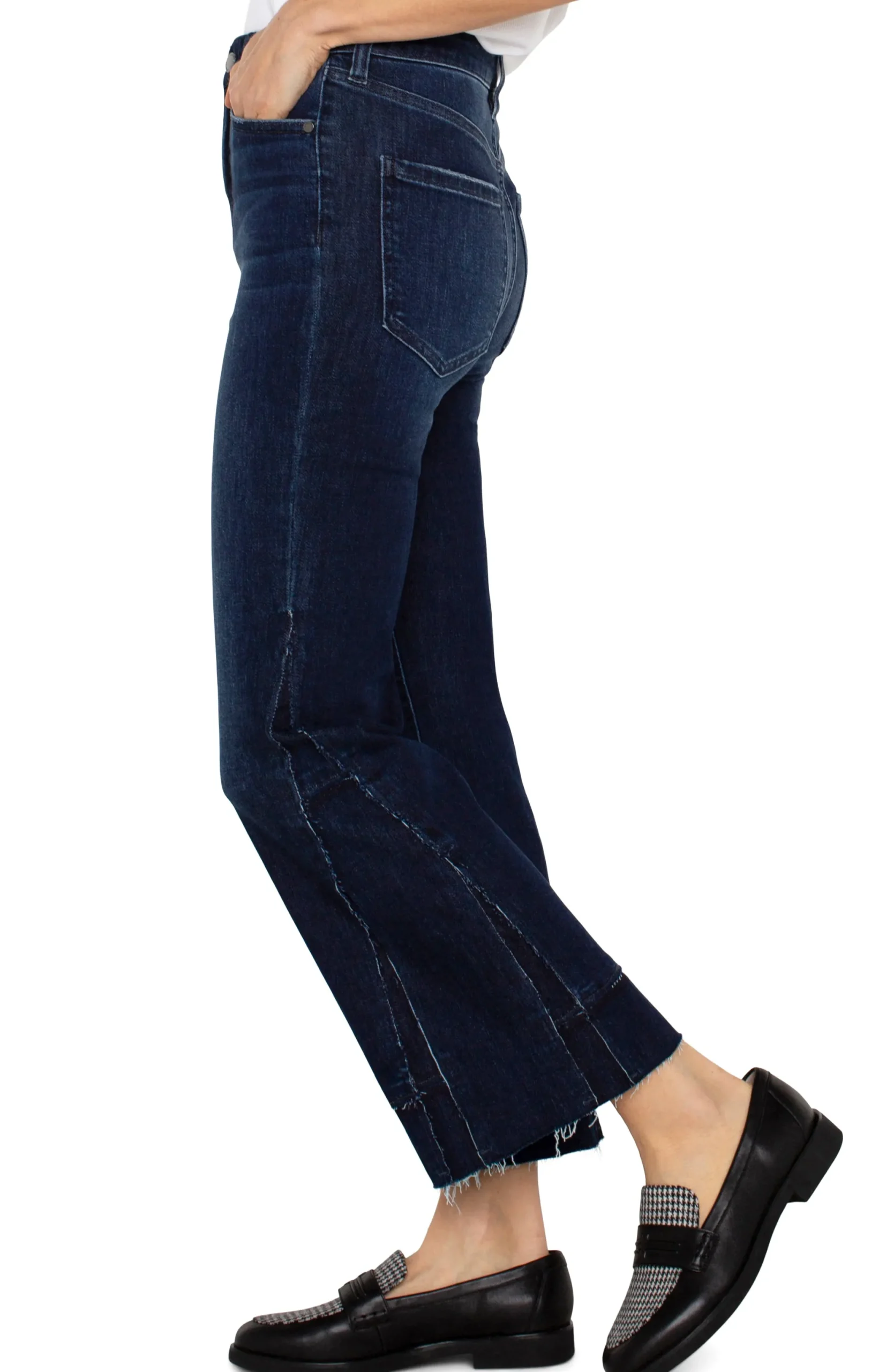 Jeans|Crops-Liverpool Los Angeles HANNAH HI-RISE CROP FLARE Upland