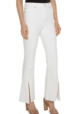 Jeans|Bootcut & Flares-Liverpool Los Angeles HANNAH HI-RISE ECO FLARE Bonewhite